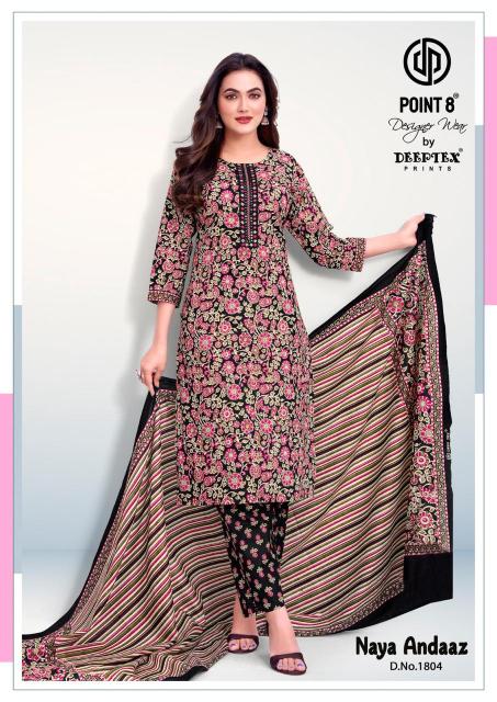 Deeptex naya andaaz vol-18 cotton long kurtis wholesale